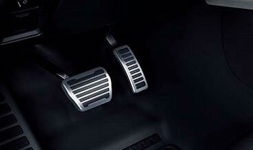 Bright Metal Pedals — Premium aluminium accelerator and brake pedals