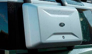 Exterior Side Mounted Gear Carrier — Side-mounted storage for tools and recovery gear