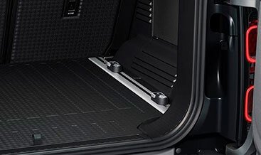 Loadspace Storage Rails — Cargo area rail system for securing luggage