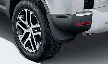 Mudflaps Rear — Rear mudflaps to protect bodywork