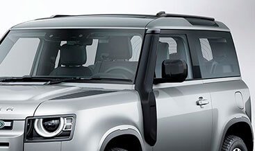 Raised Air Intake — Wading snorkel for deep water crossings
