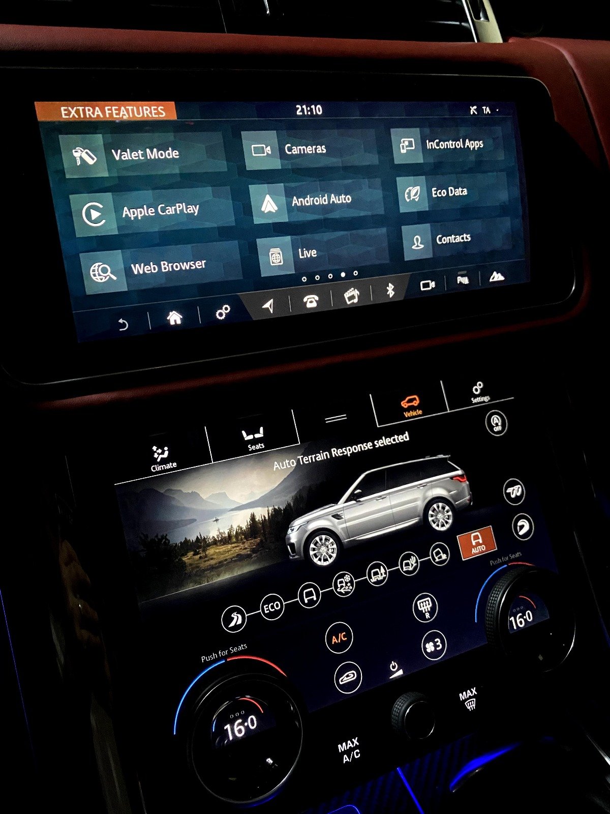 JLR Android Auto 2 — Extended app support on Range Rover