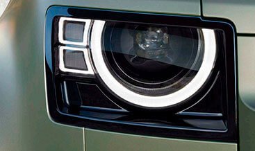 Matrix LED Headlights — Adaptive beam shaping with automatic high-beam assist