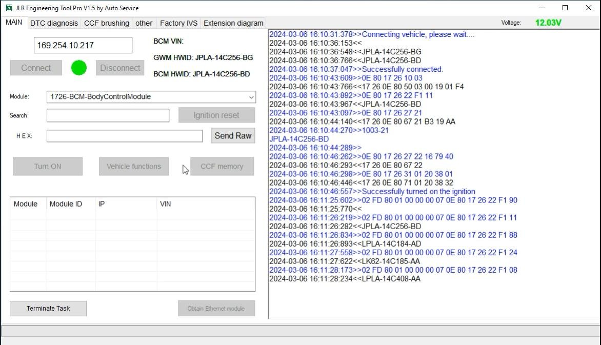 JET-PRO JLR Engineering Tool - Vehicle functions — Speed limit release and adaptation reset