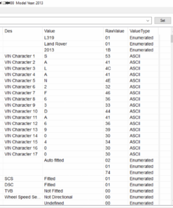 Alternative view of CCF-PRO CCF Editor for Jaguar Land Rover 2006-2026