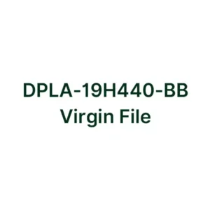 DPLA-19H440-BB Virgin File