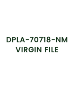 DPLA-70718-NM VIRGIN FILE