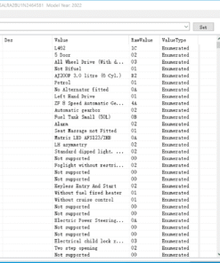 Demo JLR CCF Tools 5.0 CCF Editor for JLR 2017-2026
