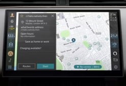 Africa Middle East Europe Map Region Change and Map Update for JLR PIVI Pro