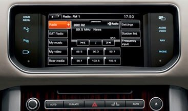 Radio frequency adjustment
(for USA vehicles)