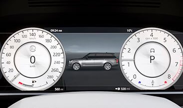 Range Rover SV skin for
instrument cluster