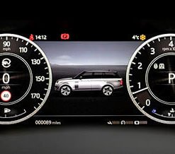 Range Rover SVA Dynamic skin
  for instrument cluster